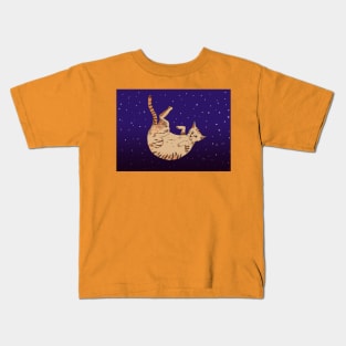 A Falling Cat Kids T-Shirt